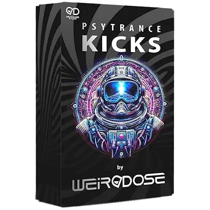Psytrance Kick Sample Pack by WeirDDose – powerful kicks for trance producers